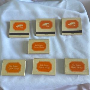 Vintage Matchbox/book Del Monte Hyatt House, Monterey California